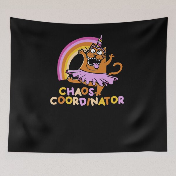Item preview, Chaos Coordinator Funny for Mom, Dad, Kindergarten Teachers designed and sold by Nerd Shizzle.