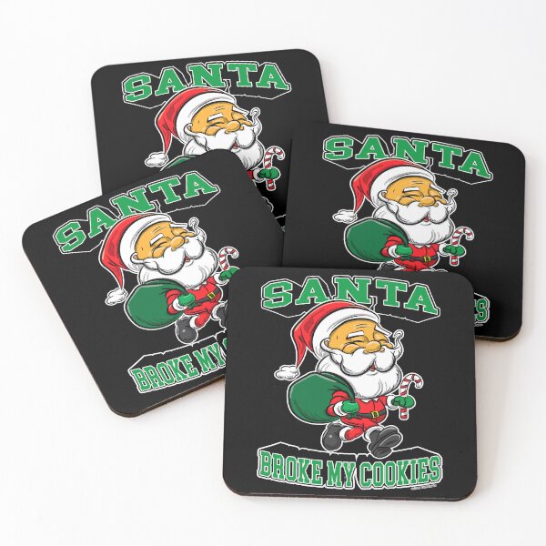 Item preview, Santa Claus, Santa Broke My Cookies designed and sold by eShirtLabs.