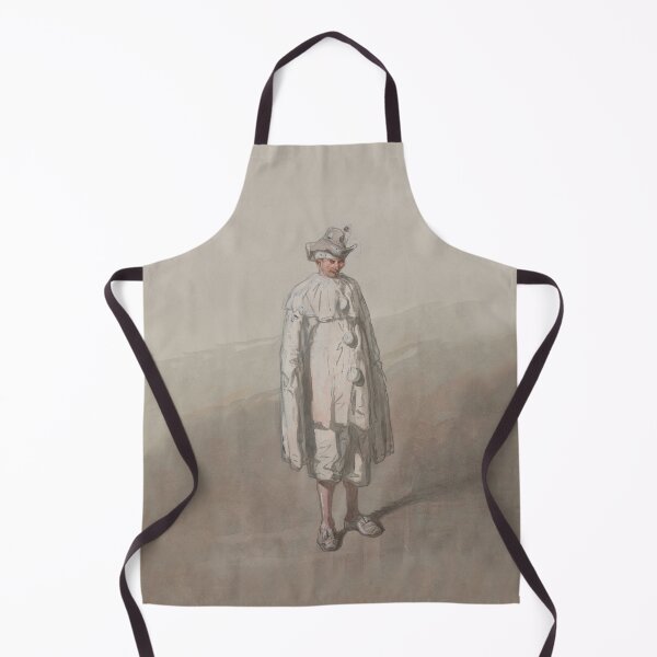 Item preview, Pierrot Clown vintage illustration designed and sold by Vintage Designs +.