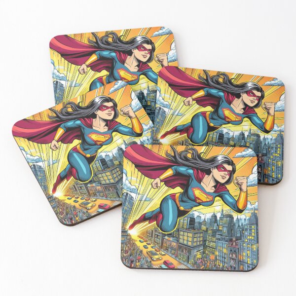 Item preview, Heroine of the Skies Soaring Over the City designed and sold by TheShadow30.