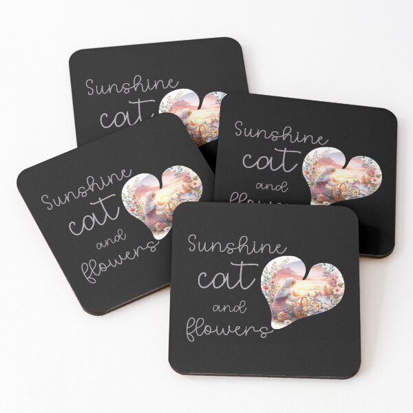 Item preview, Love: Sunshine cat and flowers designed and sold by MatysDesign.