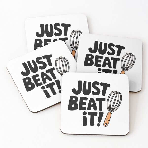 Item preview, Just Beat It! Cute Baking Pun designed and sold by PMCreative.