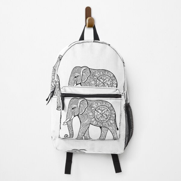 Item preview, An elephant with a distinctive design and embellishments designed and sold by salehstore7.
