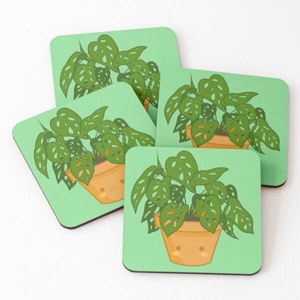 Item preview, Kawaii Monstera Plant designed and sold by bumblebreeart.