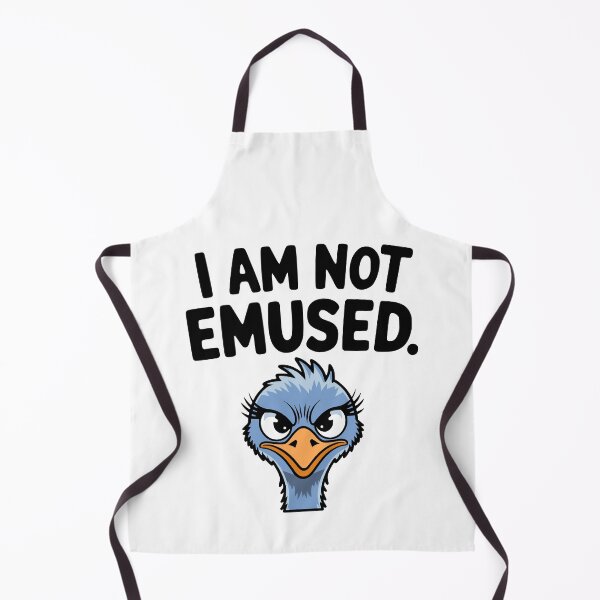 Item preview, I Am Not Emused! Funny Emu Pun designed and sold by PMCreative.