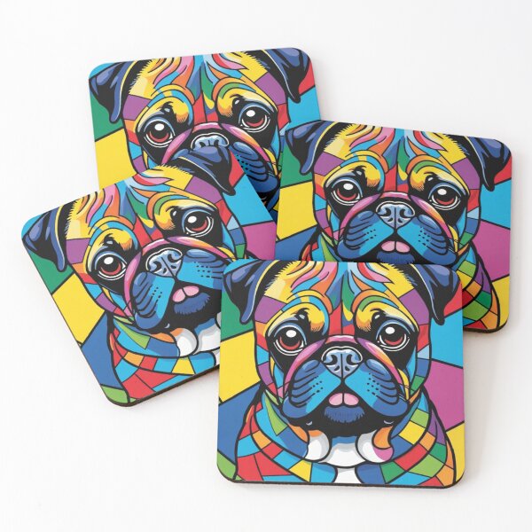 Item preview, The Pop Art Pug designed and sold by cfbennettmedia.