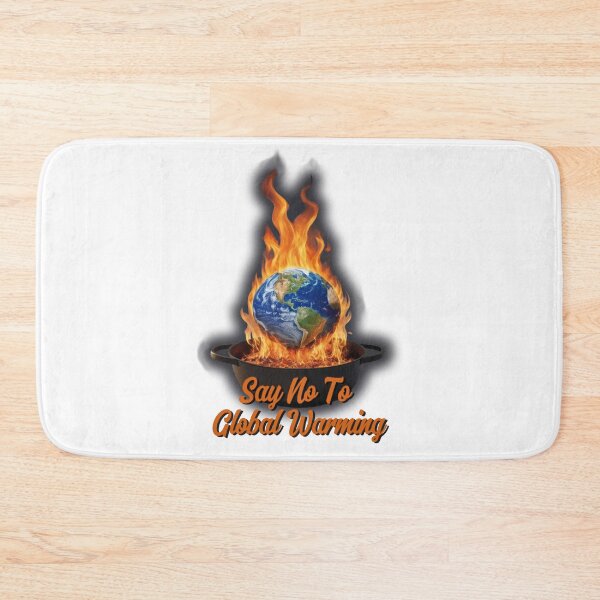 Item preview, Say No to Global Warming - Earth on a Frying Pan designed and sold by AleksKos.