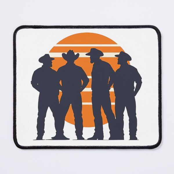 Item preview, Four Cowboys at Sunset designed and sold by vfxbear.