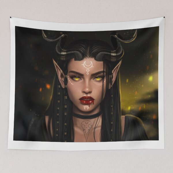 Item preview, Succubus Elvira OC designed and sold by Bookhemisferium.