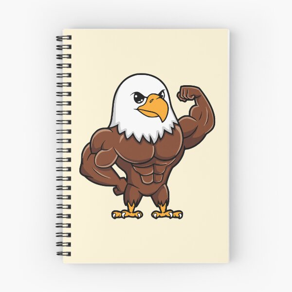 Item preview, Muscular American Eagle! Cute Bodybuilding Eagle designed and sold by PMCreative.