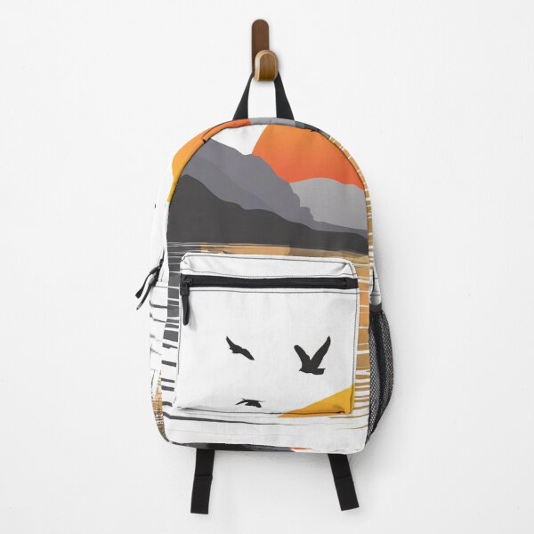 Item preview, Suneset in mountain view designed and sold by vectorillus.