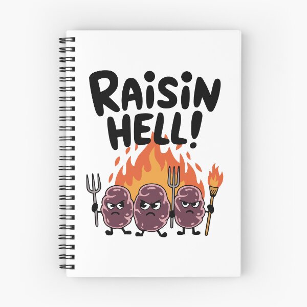 Item preview, Raisin Hell! Cute Raisin Pun designed and sold by PMCreative.