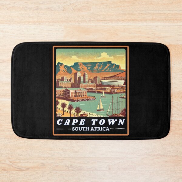 Item preview, Cape Town Retro Skyline designed and sold by MaateoDesign.