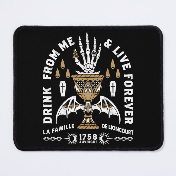 Item preview, Drink From Me - Vampire - Vintage Distressed Gothic Horror designed and sold by Nemons.