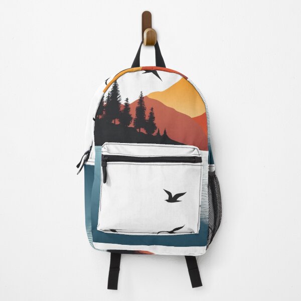 Item preview, Suneset in mountain view designed and sold by vectorillus.