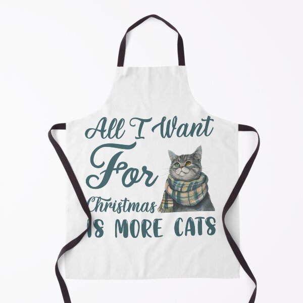 Item preview, ll I Want for Christmas is More Cats designed and sold by Naji Amer.