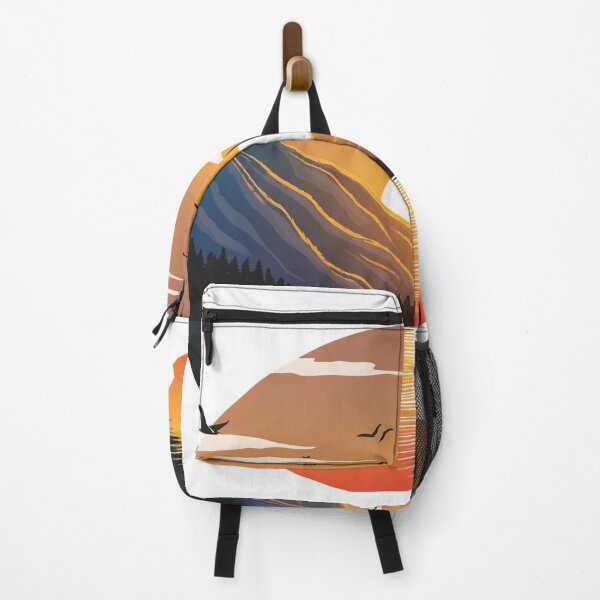 Item preview, Suneset in mountain view designed and sold by vectorillus.