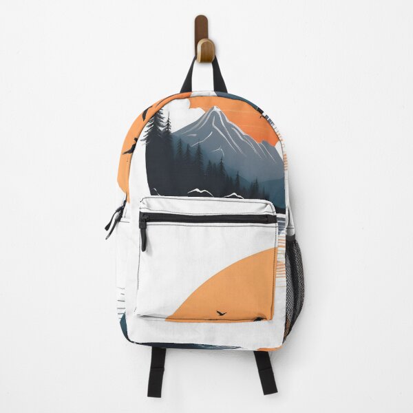 Item preview, Sunset in mountain view designed and sold by vectorillus.