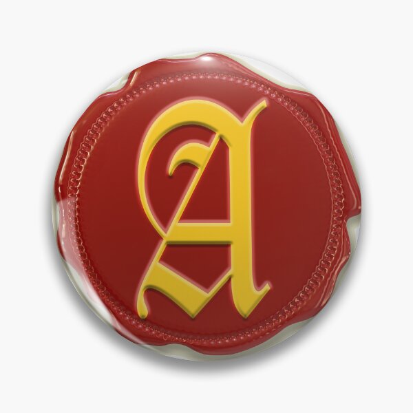 Item preview, Red seal with letter A designed and sold by leobrix.