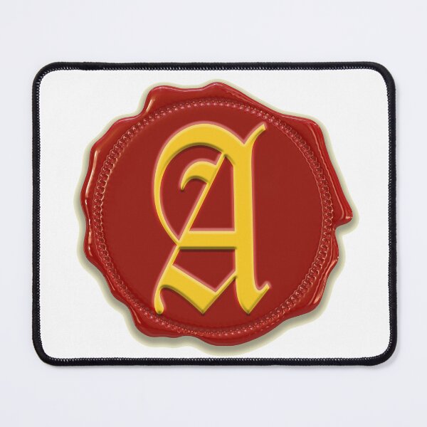 Item preview, Red seal with letter A designed and sold by leobrix.