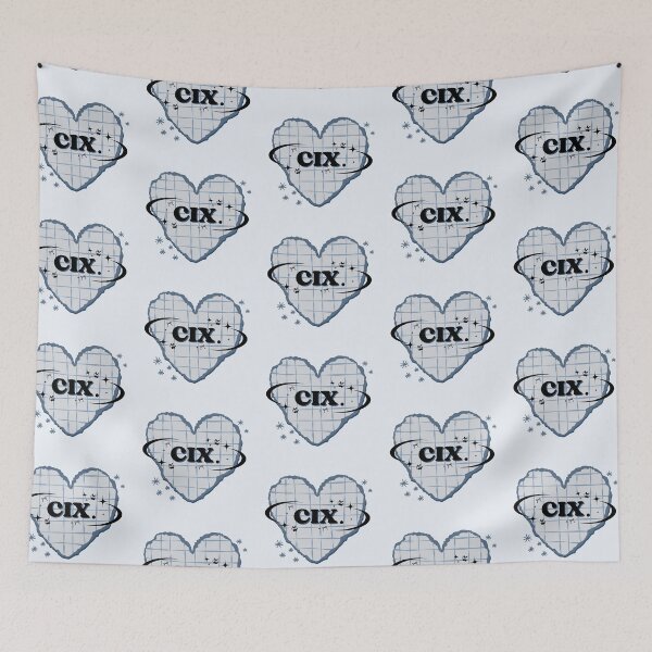 Item preview, CIX K-Pop Design Blue Heart Scrapbook designed and sold by AJUNICE STUDIO.