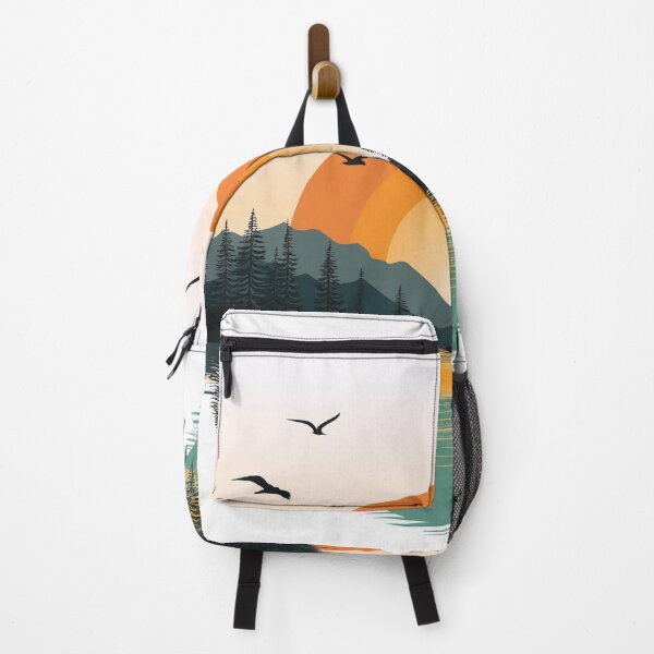 Item preview, Sunset in mountain view designed and sold by vectorillus.