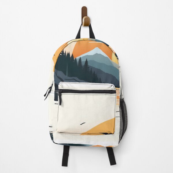 Item preview, Sunset in mountain view designed and sold by vectorillus.