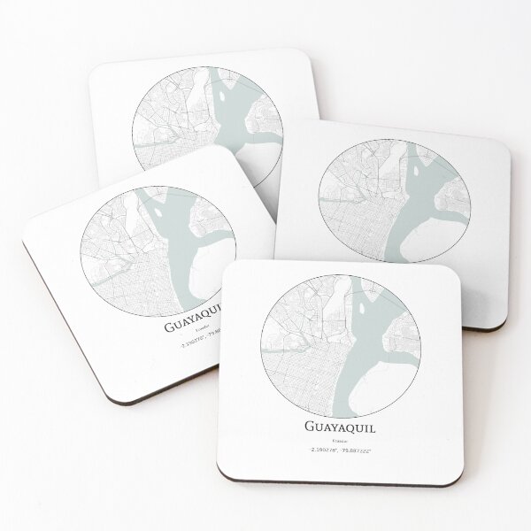 Item preview, Topography of Guayaquil designed and sold by JohnnysHeath.