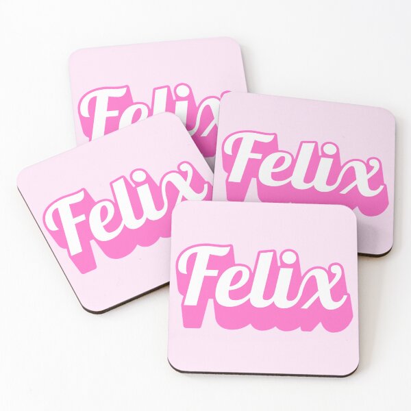 Item preview, Felix - Pink & White Text designed and sold by Hyunnibear.