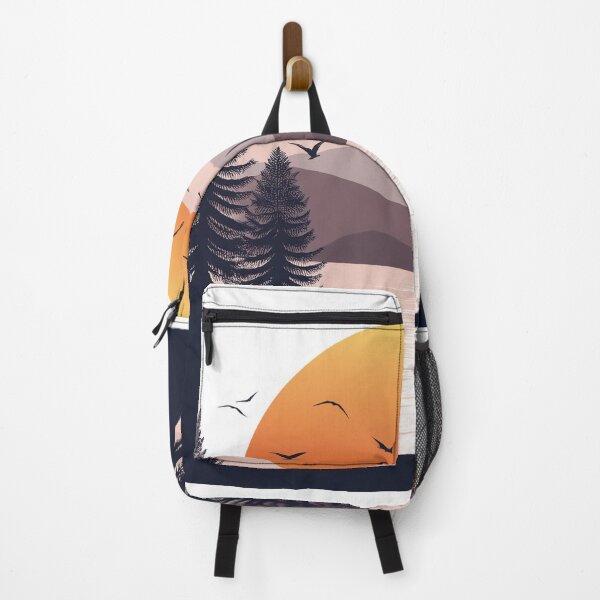 Item preview, Sunset in mountain view designed and sold by vectorillus.
