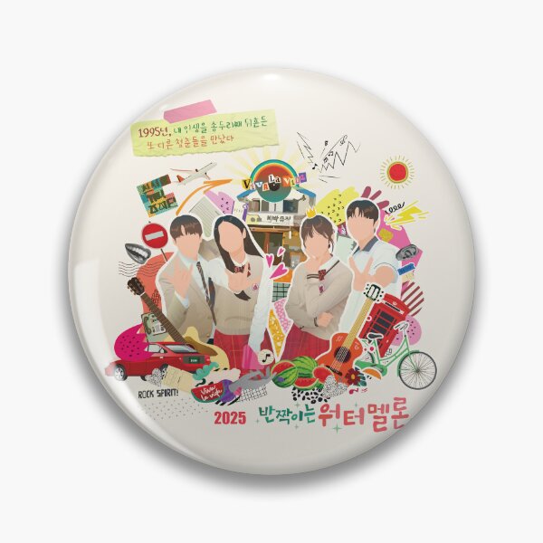 Item preview, twinkling watermelon kdrama 2025 calendar designed and sold by nelkrshop.