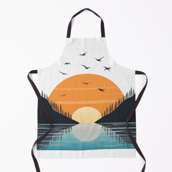 Item preview, Sunset in mountain view designed and sold by vectorillus.