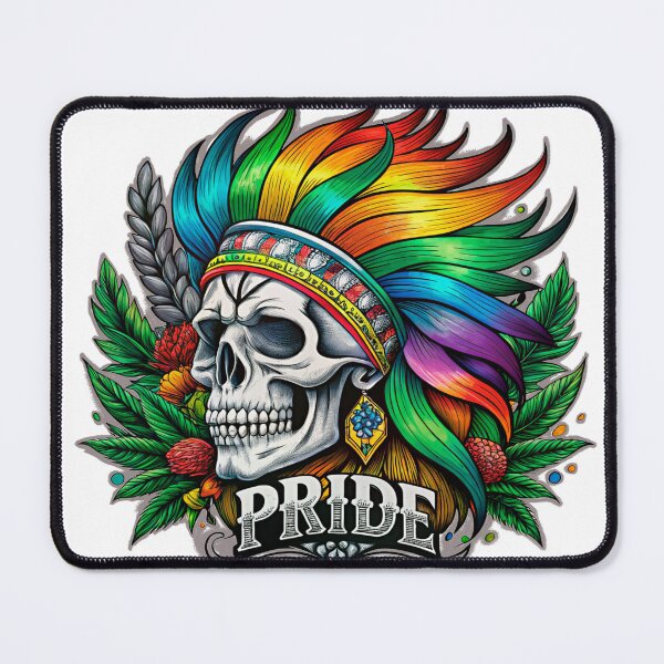 Item preview, Skull LGBT Rainbow Pride designed and sold by LeeLooUA.
