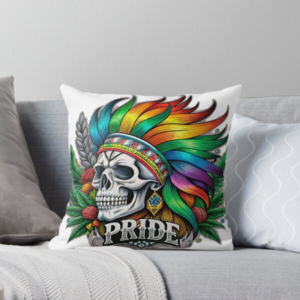 Item preview, Skull LGBT Rainbow Pride designed and sold by LeeLooUA.