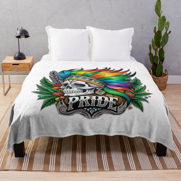 Item preview, Skull LGBT Rainbow Pride designed and sold by LeeLooUA.
