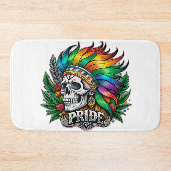 Item preview, Skull LGBT Rainbow Pride designed and sold by LeeLooUA.