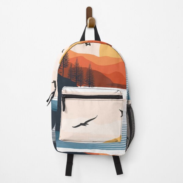 Item preview, Sunset in mountain view designed and sold by vectorillus.