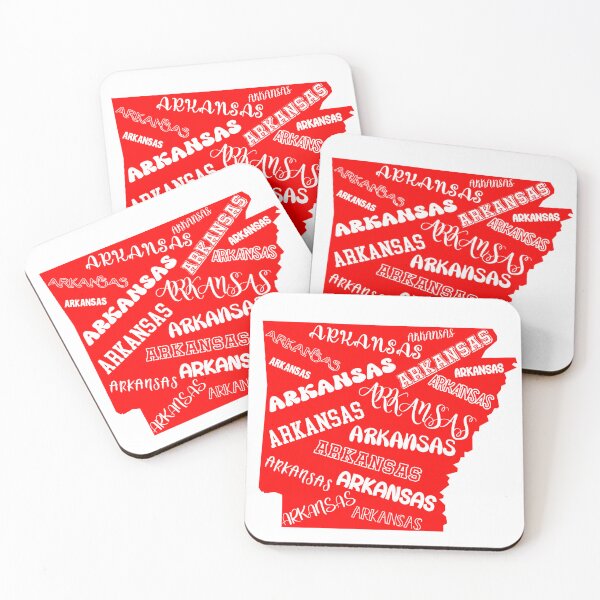 Item preview, Arkansas School Spirit in True Red designed and sold by Spike The Punch Design Co..