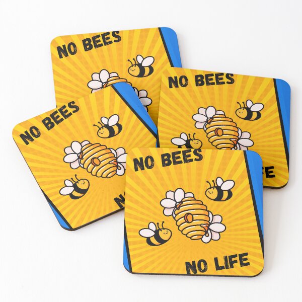 Item preview, No bees no life designed and sold by RicooArt.