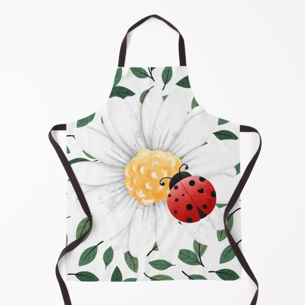 Item preview, Ladybug Smelling the Flowers designed and sold by ahoffnag.