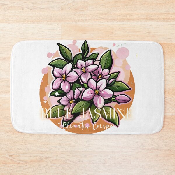 Item preview, Sticker T-Shirt Design Flowers: BLUE JASMINE designed and sold by ForeverPrintsOK.