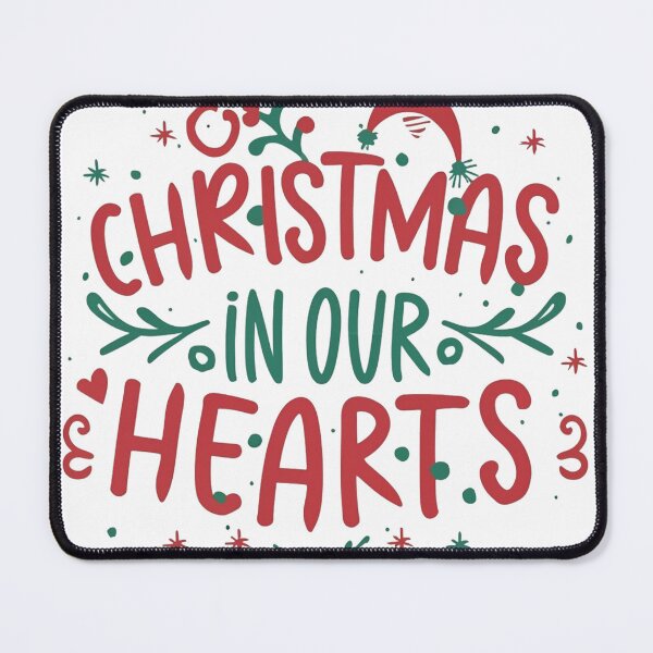 Item preview, Christmas in Our Hearts | Festive Design for Stickers, Mugs, Decor and More designed and sold by HahaHandlesHub.