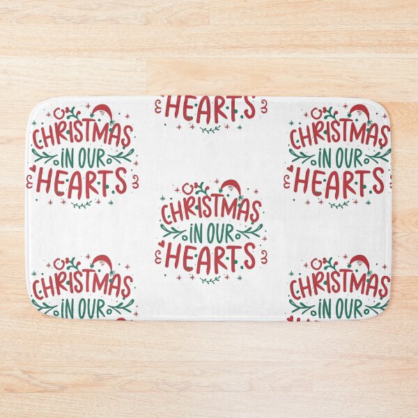 Item preview, Christmas in Our Hearts | Festive Design for Stickers, Mugs, Decor and More designed and sold by HahaHandlesHub.