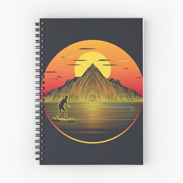 Item preview, Sunset in mountain view designed and sold by vectorillus.