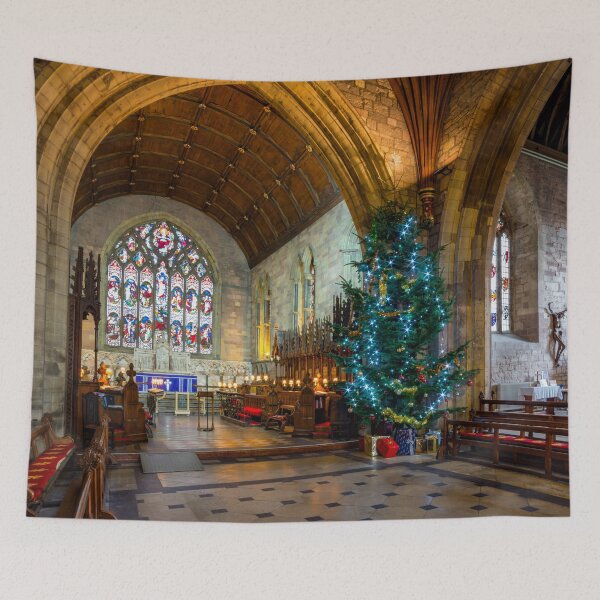 Item preview, Christmas Splendor in an Ancient Church designed and sold by AJEvans.