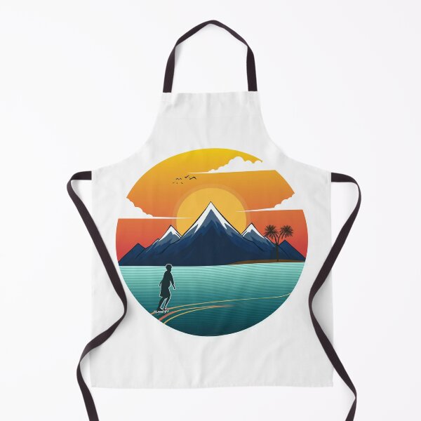 Item preview, Sunset in mountain view designed and sold by vectorillus.