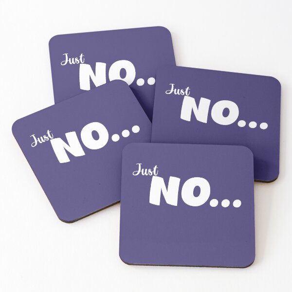 Item preview, Just No.... designed and sold by MamaShepShop.