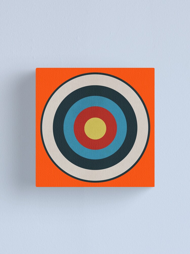 the kids are alright orange canvas print by opifan redbubble