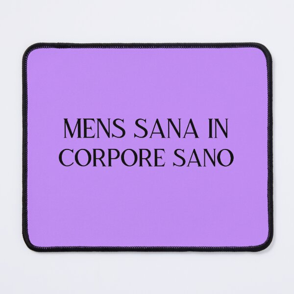 Item preview, Mens Sana in Corpore Sano black designed and sold by VRedBaller.
