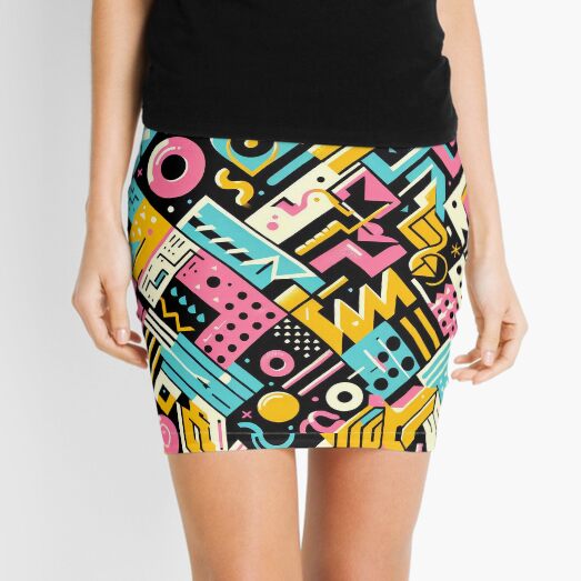 Item preview, Retro 80s Memphis Style Pattern designed and sold by Luisasweeshop.